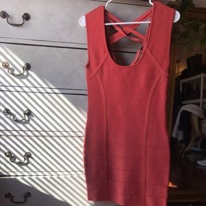 Hot Miami styles pink bandage dress